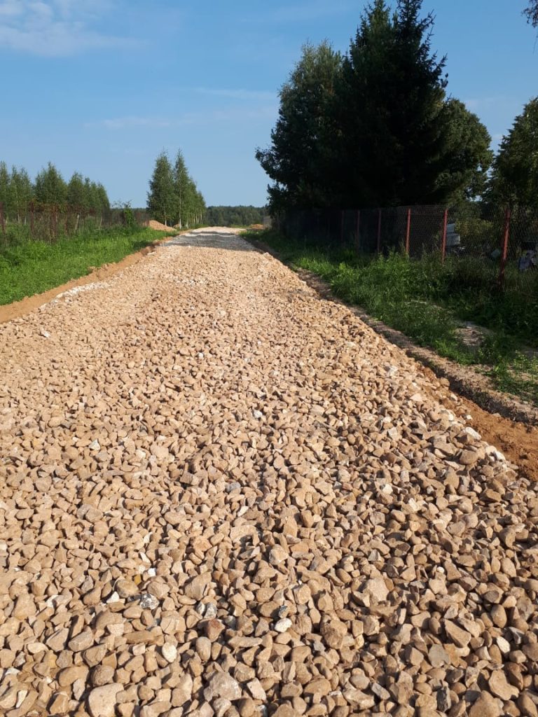 Строительство дорог в посёлке "Павлово"